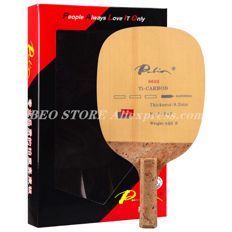 Table Tennis Japan - PALIO 8603 Carbon Titan Tischtennis Klinge