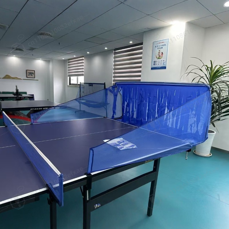 Table Tennis Ball - Tischtennis-Auffangnetz für den Tisch, Boden-bis-Decke-Auffangnetz, Ballauffangvorrichtung,