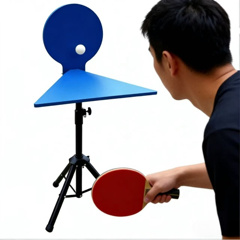 Table Tennis How To Play - Verstellbares Tischtennis-Trainings-Rebound-Board Einzelnes Ping-Pong-Rückprallbrett Langlebiger Balltrainer