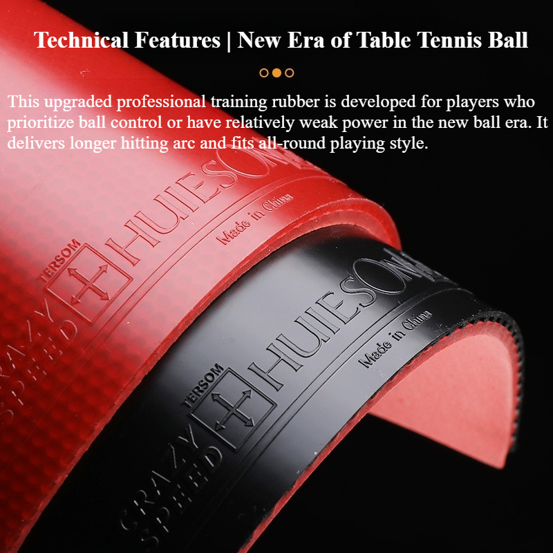 Huieson CRAZY SPEED Tischtenni – Table Tennis Rubber Bewertung und Preis