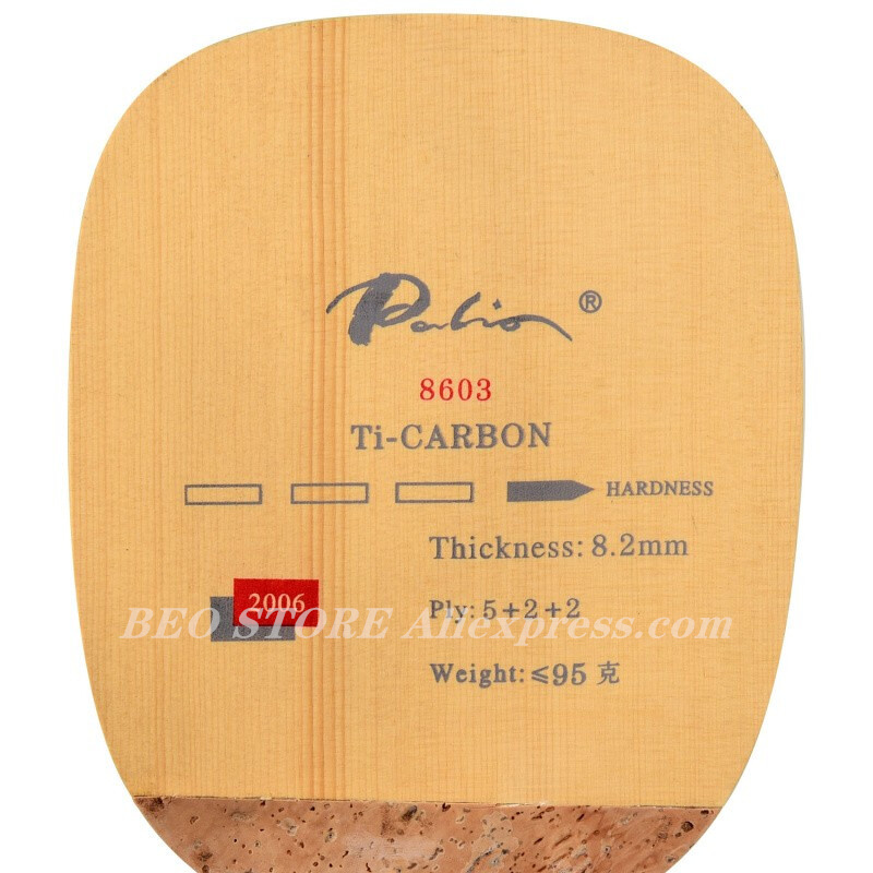PALIO 8603 Carbon Titan Tischt – Table Tennis Japan Bewertung und Preis
