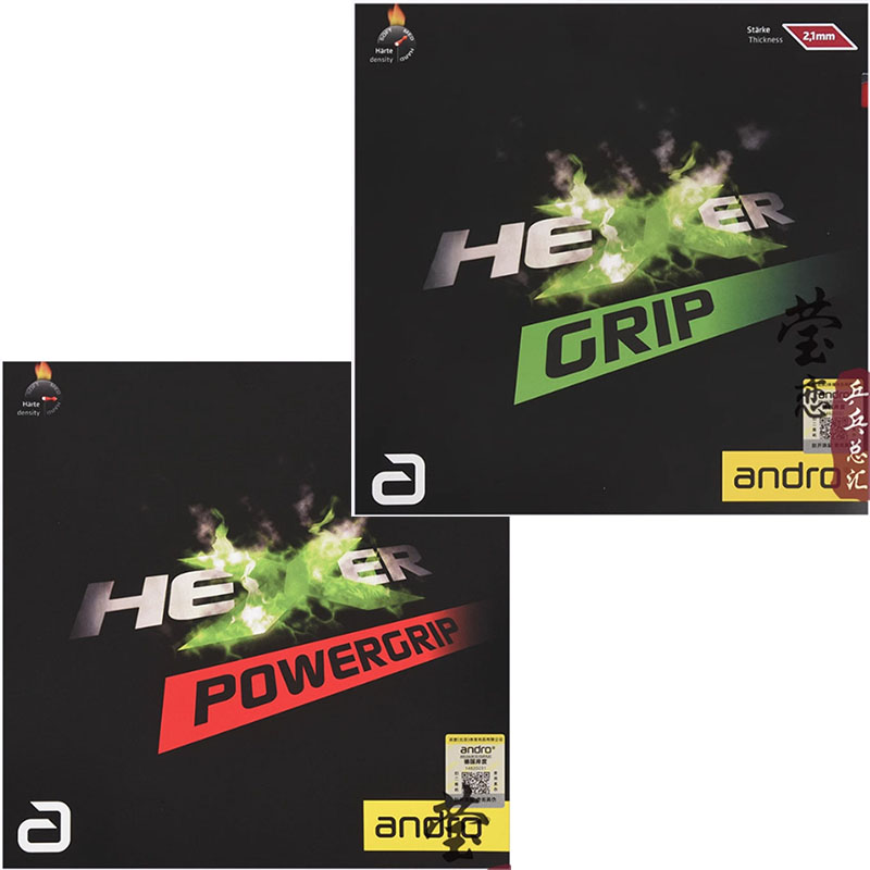 Andro HEXER GRIP Tischtennisgu – Table Tennis Rubber Bewertung und Preis
