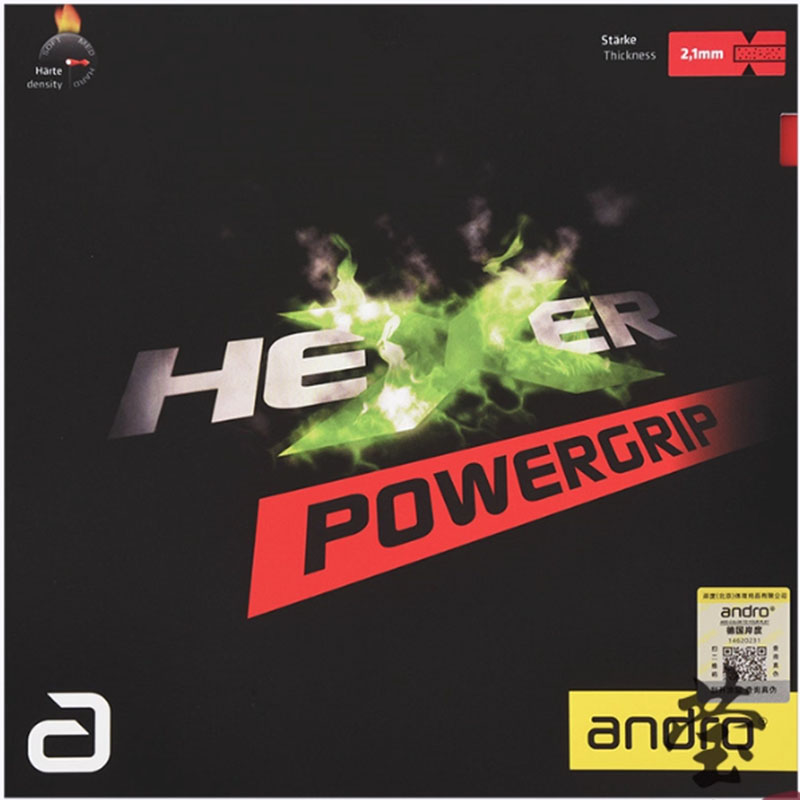 Andro HEXER GRIP Tischtennisgu – Table Tennis Rubber Bewertung und Preis