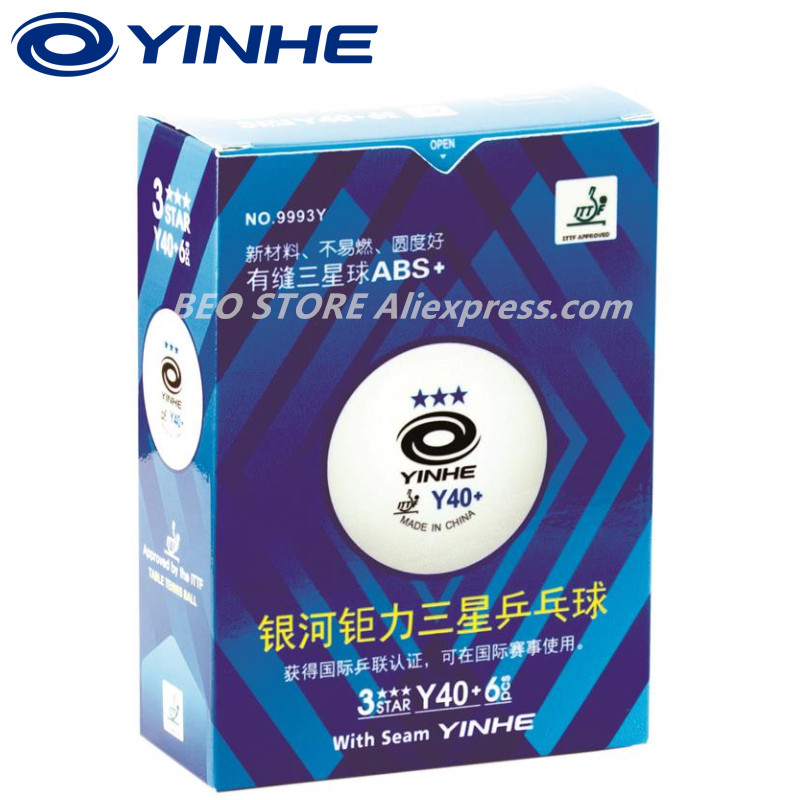 60 Bälle YINHE 3-Sterne Y40+ H – Table Tennis How To Play Bewertung und Preis