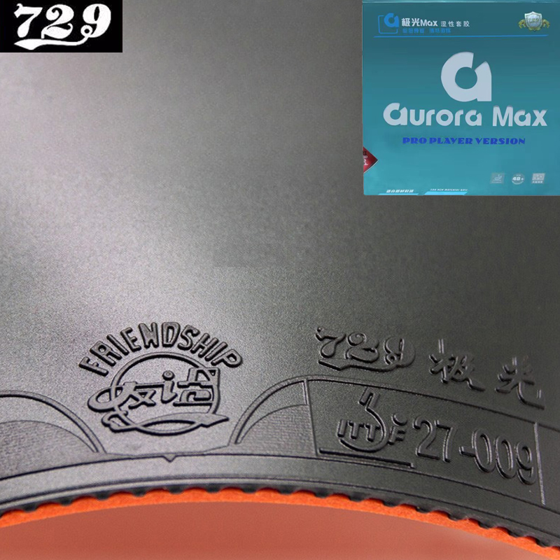 729 Friendship Aurora Max Tisc – Table Tennis Rubber Bewertung und Preis