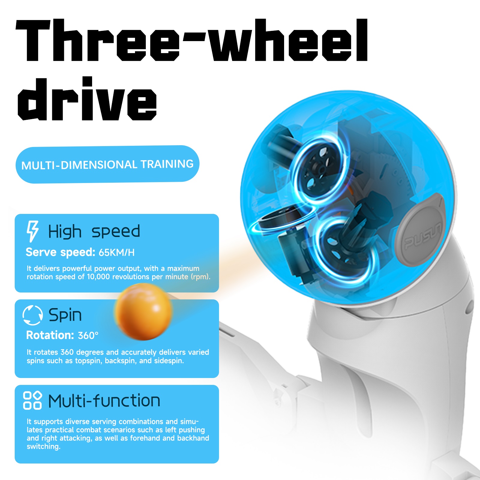 Neue Innovative Intelligente T – Robot Ball Machine Bewertung und Preis