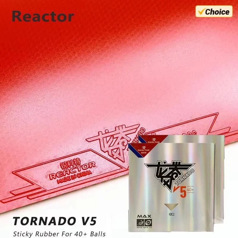 REACTOR Tornado V5 Tischtennis – Table Tennis Rubber Bewertung und Preis